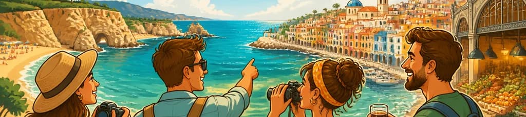 Exploración Costera de Playas y Calas en El Campello y Villajoyosa desde Alicante