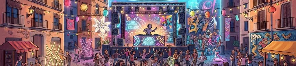 BIZNART: Fusión de DJs y Artes Visuales en el Corazón de Málaga
