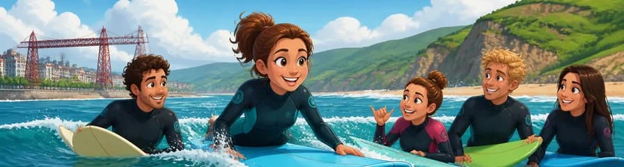 Clases de surf en Cantabria con salida desde Bilbao