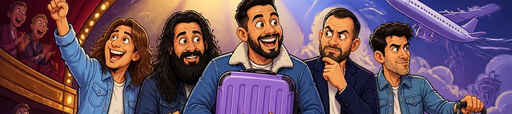 La comedia musical "Vocal Express" llega al Teatro Lara