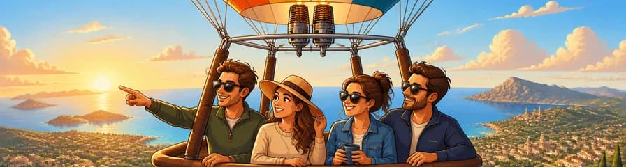 Elevación al alba o al crepúsculo: Travesía en globo aerostático por Mallorca
