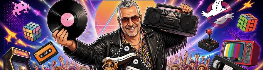 Diego Sánchez te invita a recordar los 80 en "Perdido en los 80"