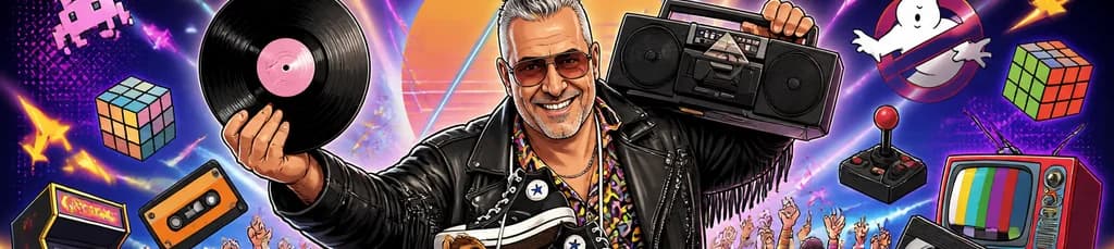 Diego Sánchez te invita a recordar los 80 en "Perdido en los 80"