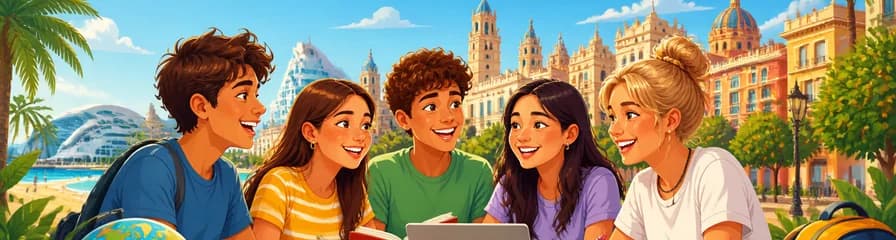 Campamento de verano con clases de español en Valencia