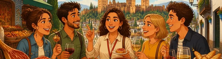 Experimenta el tour gastronómico a pie más destacado de Granada