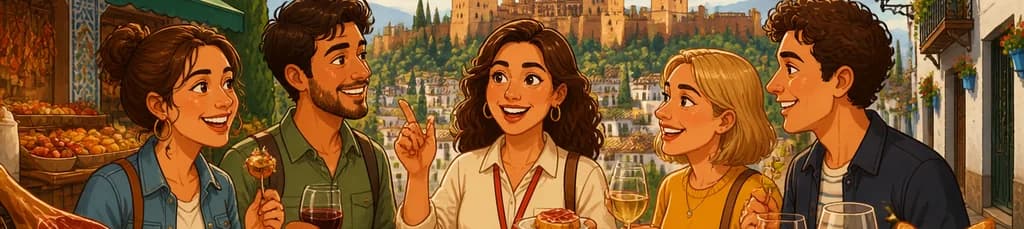 Experimenta el tour gastronómico a pie más destacado de Granada