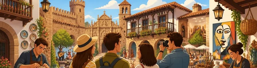 El Poble Espanyol de Barcelona: Un encuentro entre la historia, el ocio y la cultura.