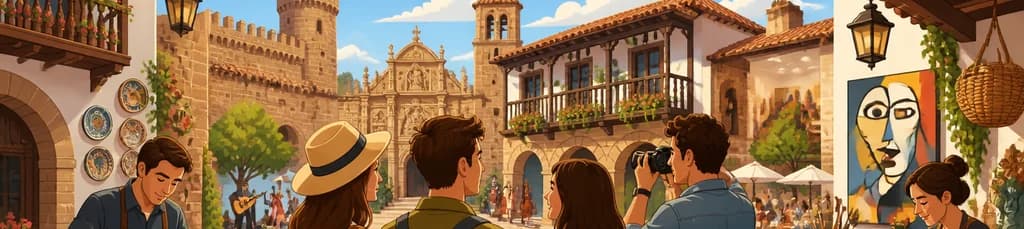 El Poble Espanyol de Barcelona: Un encuentro entre la historia, el ocio y la cultura.
