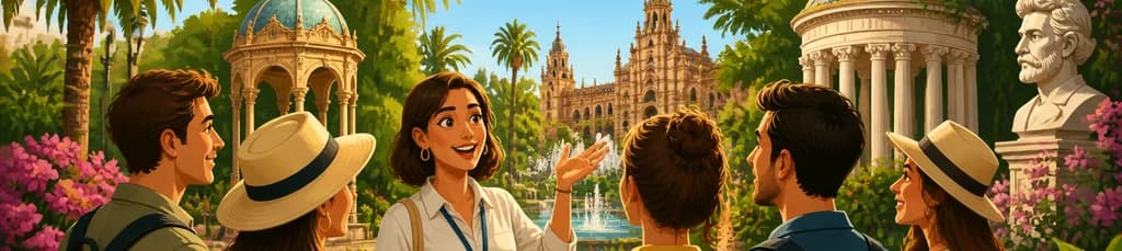 Recorrido por los Jardines de Sevilla