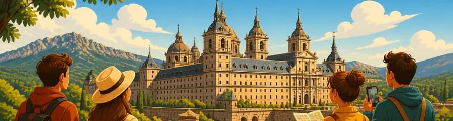 Acceso al Real Sitio de San Lorenzo de El Escorial