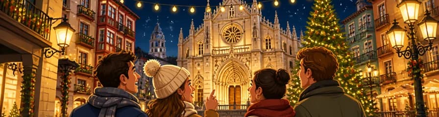 Descubre el encanto navideño de Bilbao: Un exclusivo paseo histórico privado