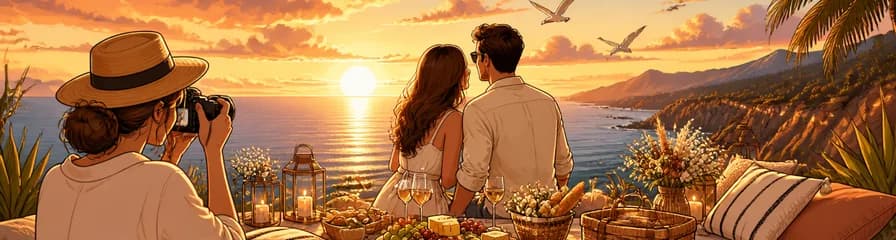 Disfruta de un exclusivo picnic al atardecer en Gran Canaria con sesión de fotos incluida
