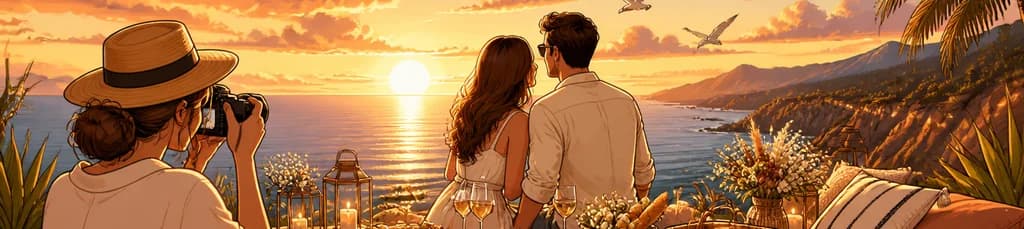 Disfruta de un exclusivo picnic al atardecer en Gran Canaria con sesión de fotos incluida