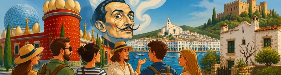 Descubre el Universo de Dalí: Excursión Premium a Cadaqués, Casa y Museo Dalí en Grupo Reducido