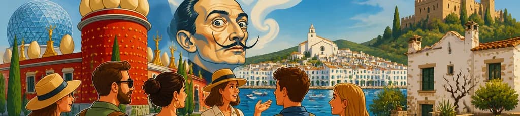 Descubre el Universo de Dalí: Excursión Premium a Cadaqués, Casa y Museo Dalí en Grupo Reducido