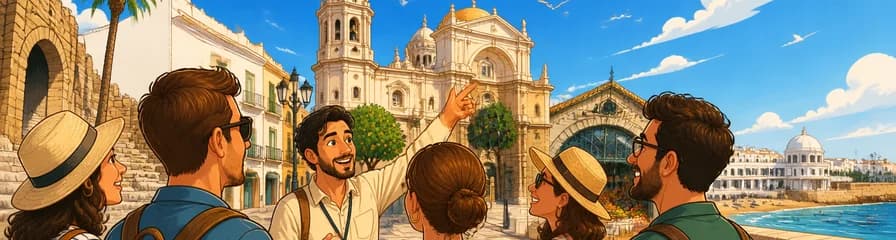 Recorrido privado a pie por Cádiz a la una de la tarde