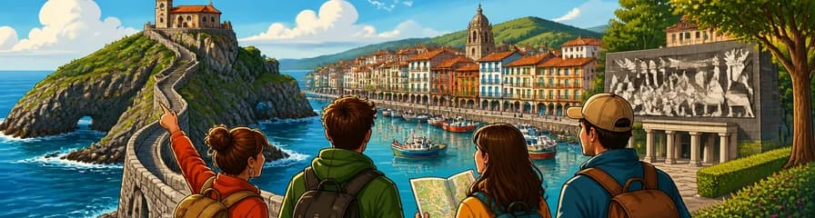 Excursión a pie por San Juan de Gaztelugatxe, Bermeo y Gernika