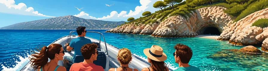 Excursión en lancha rápida por la Reserva Natural de las Costas de Levante para grupos pequeños