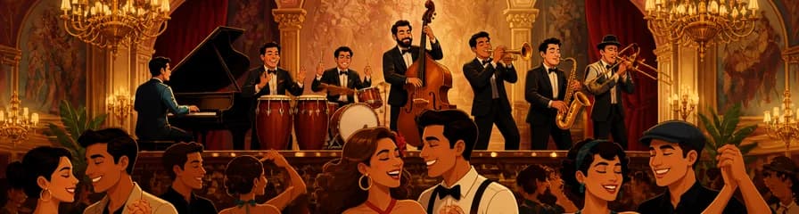 Acceso a una velada de bailes de salón con orquesta en directo en Carrer del Tigre