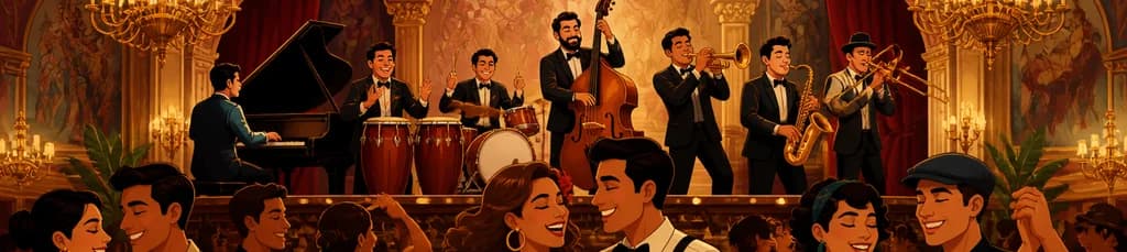 Acceso a una velada de bailes de salón con orquesta en directo en Carrer del Tigre