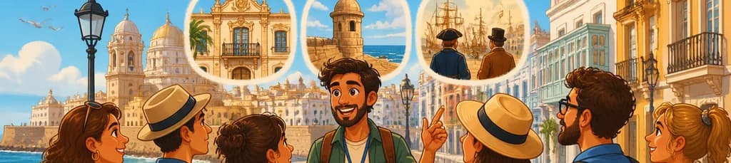 Recorrido de dos horas y media por Cádiz: su historia, anécdotas y curiosidades