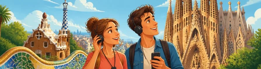 Acceso a la Sagrada Familia y el Park Güell de Barcelona con audioguía