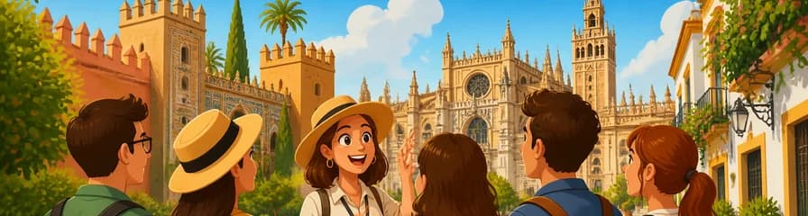 Recorrido por los alrededores del Real Alcázar, la Catedral de Sevilla y la Judería