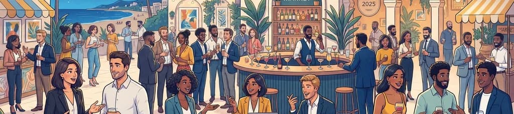 Evento de networking para emprendedores HUSTLE Marbella
