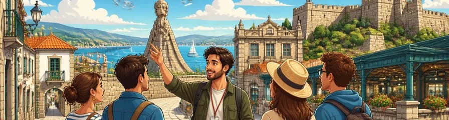 Recorrido a pie privado por el patrimonio histórico de Vigo