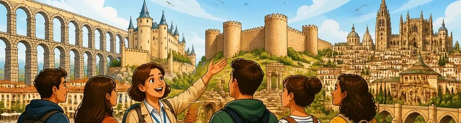 Descubre Segovia, Ávila y Toledo: Tour guiado en grupo reducido desde Madrid