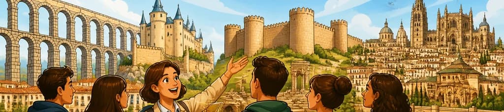 Descubre Segovia, Ávila y Toledo: Tour guiado en grupo reducido desde Madrid