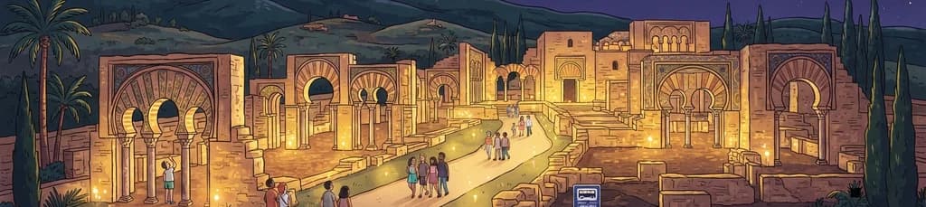 Visita nocturna a Medina Azahara sin servicio de transporte desde Córdoba