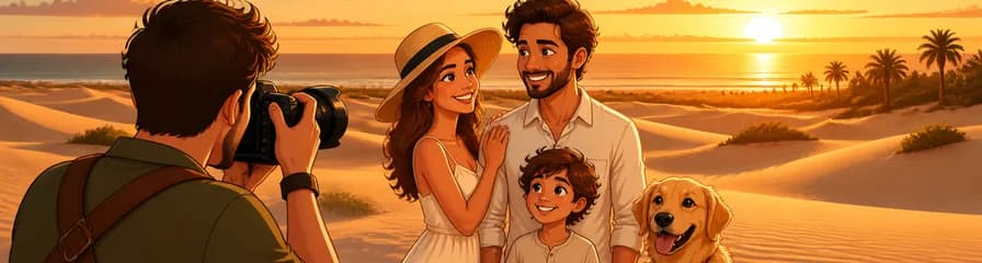 Sesión fotográfica en las Dunas de Maspalomas