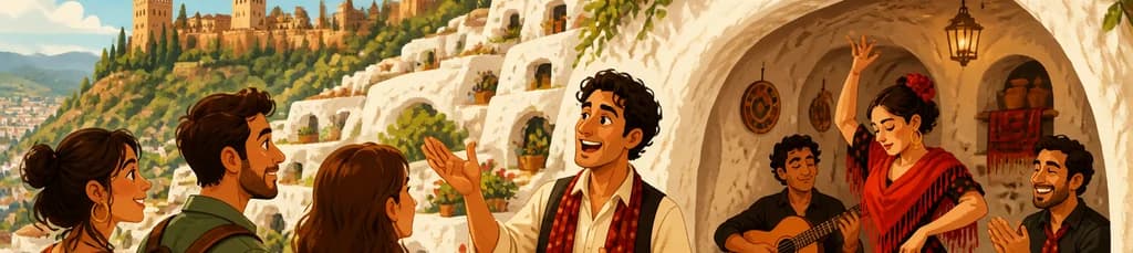 Tour privado por el Sacromonte y sus cuevas: descubre la vida gitana