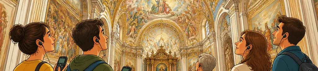 Acceso a la Parroquia de San Nicolás de Bari con audioguía