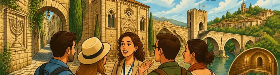 Exploración privada de la historia judía en Girona y Besalú, con salida desde Barcelona