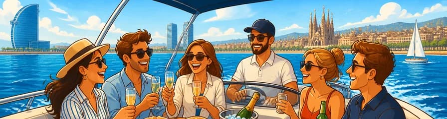 Descubre Barcelona con una travesía marítima privada de cuatro horas