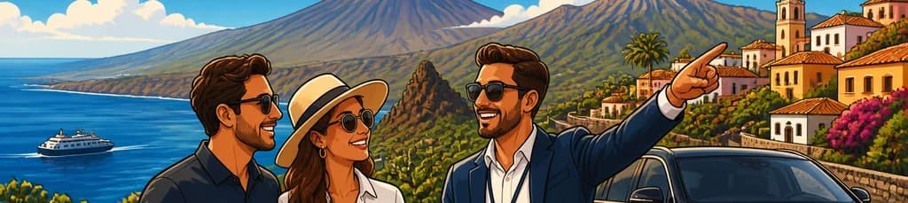 Excursión VIP de Lujo por Tenerife con Guía Privado y Coche Exclusivo