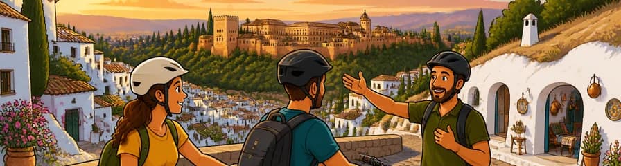 Recorrido en bicicleta eléctrica por Granada: naturaleza, fauna y pueblos genuinos