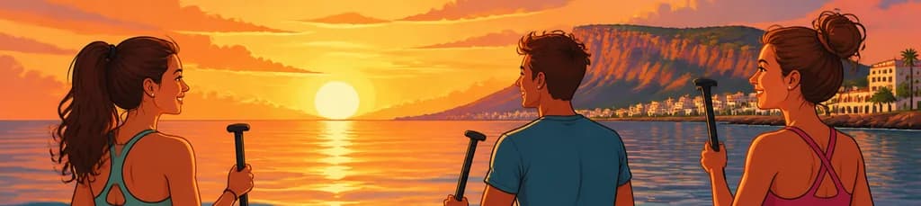Vive la Experiencia del Paddle Board al Atardecer en Jávea, España