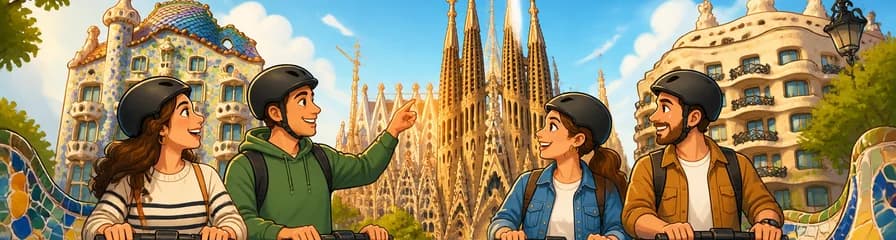 Recorrido en Segway de 3 horas: El Gran Gaudí