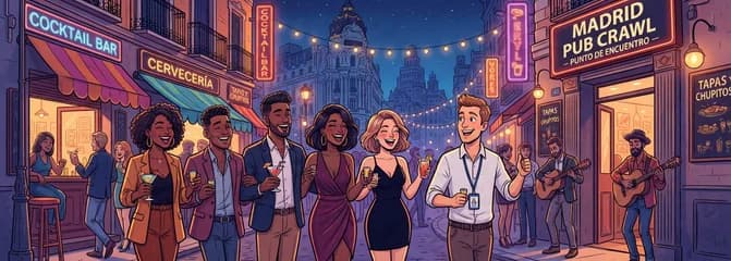 Recorrido de bares por Madrid: la mejor experiencia nocturna
