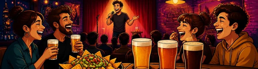 Noche de risas y cata de cervezas en La Otra Movida
