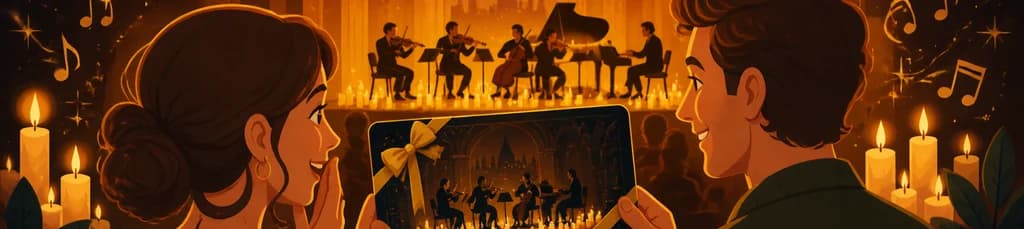 Cheque de regalo Candlelight en Valencia