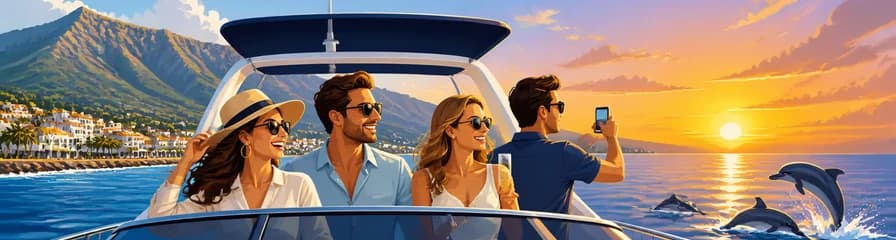 Charter de Navegación Privada de Cuatro Horas en Marbella