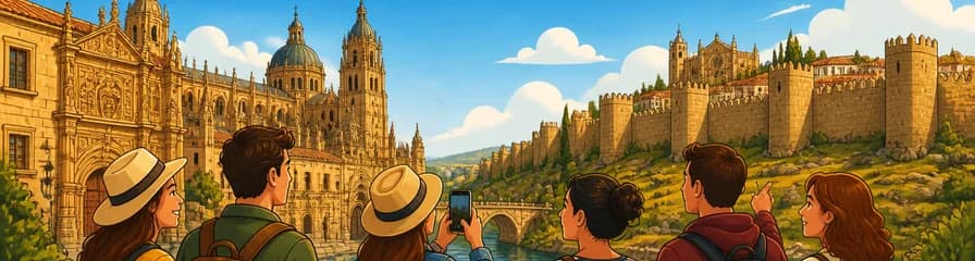 Excursión guiada a Ávila y Salamanca desde Madrid: Descubre su legado histórico