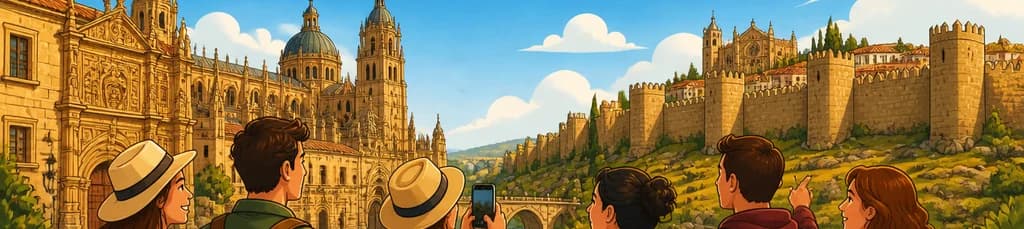 Excursión guiada a Ávila y Salamanca desde Madrid: Descubre su legado histórico
