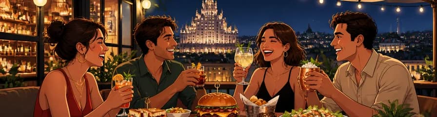 Disfruta del Night Brunch en La Chata del Madrid Marriott Hotel Princesa Plaza