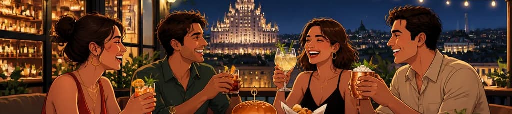 Disfruta del Night Brunch en La Chata del Madrid Marriott Hotel Princesa Plaza