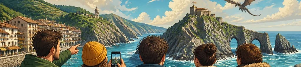 Recorrido privado por la costa vasca: la experiencia de Juego de Tronos